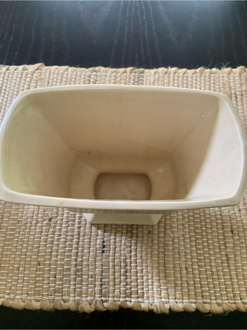 McCoy Floraline ivory vase - Picture 2 of 5